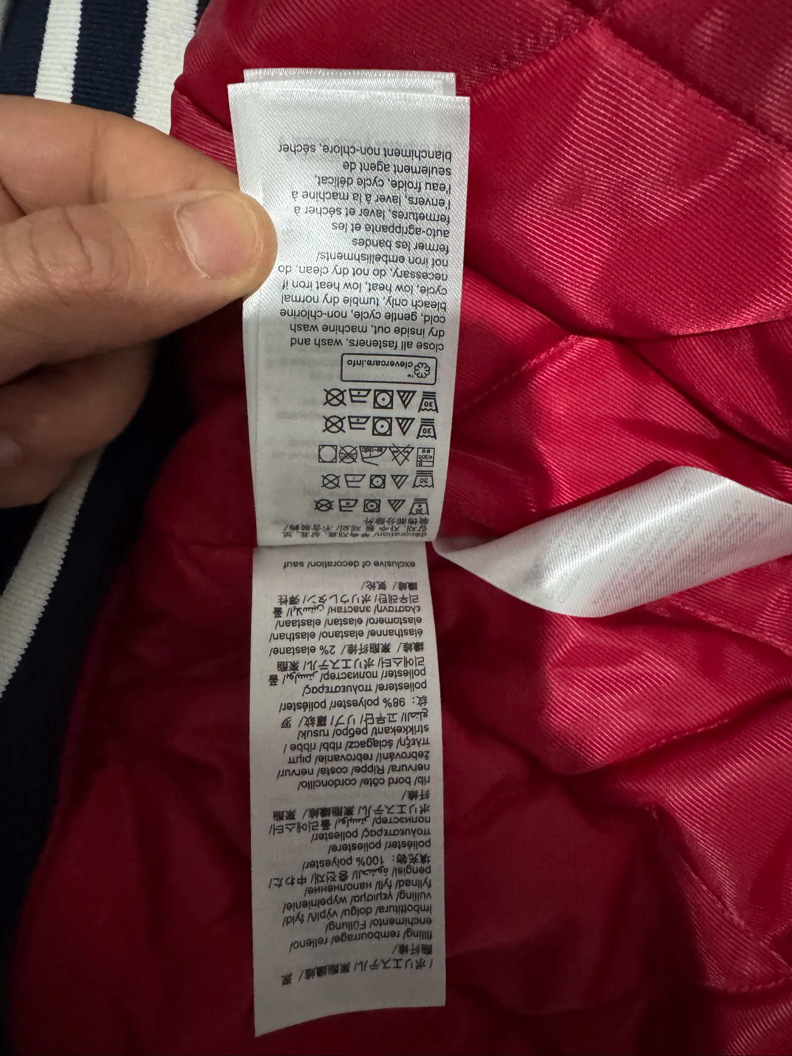 Authentic Tommy Hilfiger bomber jacket new size S – photo 16